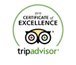 TripAdvisor Certificate Of Excellence