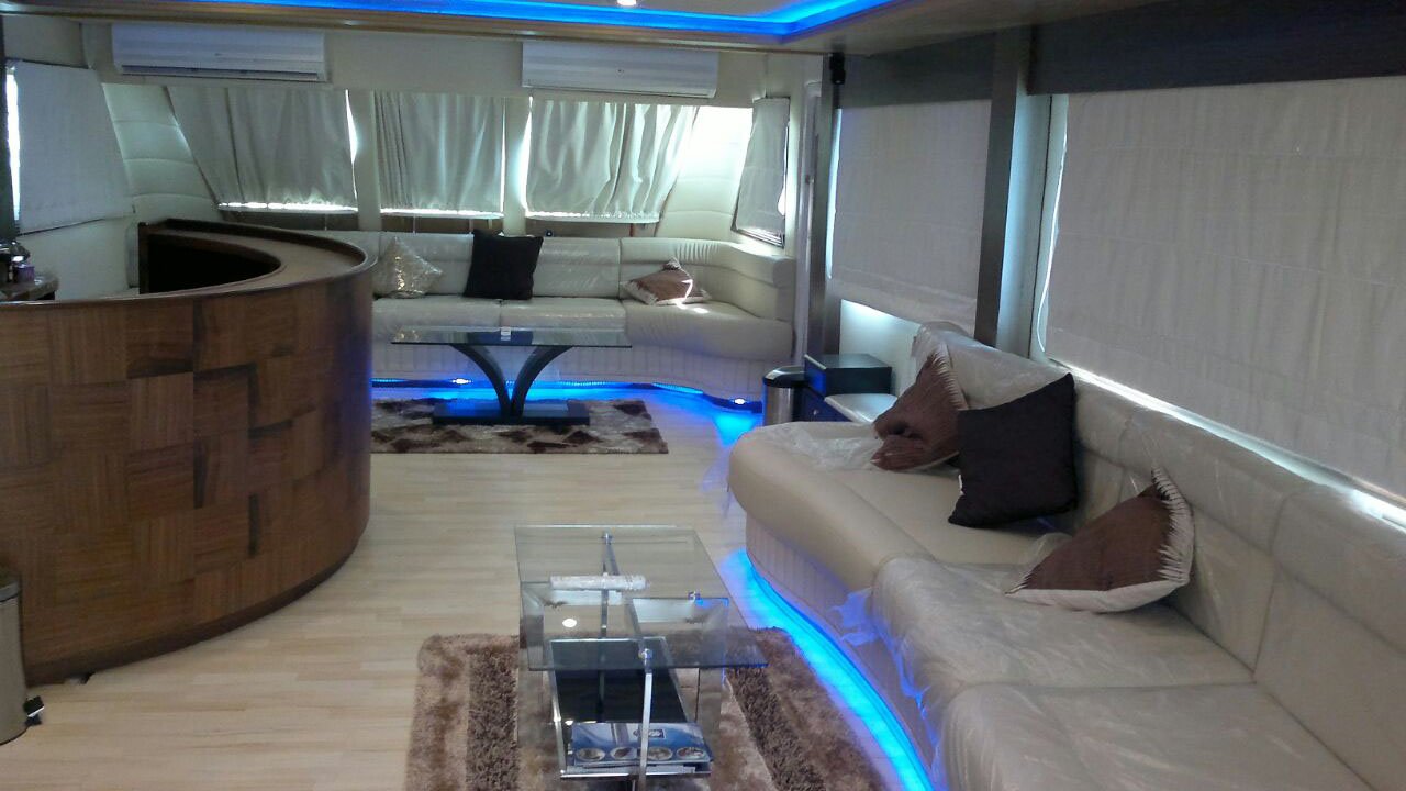 Inside of Yacht
